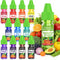 Natural Food Coloring - 12 Vibrant Colors Natural Liquid Food Dye Set,