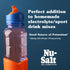 NU-SALT 3oz (Pack 12) Sodium-Free Salt Substitute, Contains Potassium Chloride, Table Salt Alternative, Vegan, Good