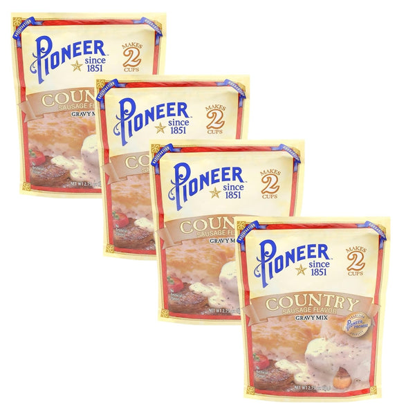 Vending 2 U Pioneer Country Sausage Gravy Mix, 2.75 Oz Packets, 4 Count