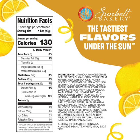 Pack, 2 Pack, 48 49.62 oz Sunbelt Bakery Spring Seasonal Flavor Chewy Granola Bar Variety Bars