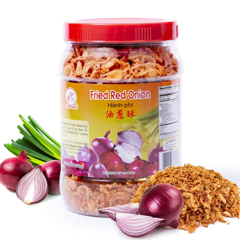 Flying Horse Crispy Fried Red Onion (Hanh Phi) 16 oz (1 lb) | Golden