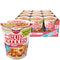 Nissin Cup Noodles Soup, Beef Flavor, Microwaveable Paper Cups, Instant Ramen, 2.25