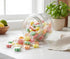 2 lb Fruit Starlight Hard Candy Bulk Assorted Fruit Flavored Mints Cherry Lime Lemon Orange Grape Individually Wrapped