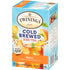 5 20 Count Twinings Cold Brewed Iced Tea Bags, Peach - Ready in Minutes, Flavoured Black Tea Cold Brew Bags