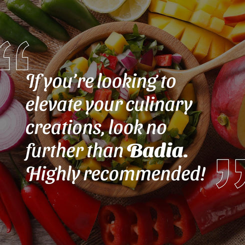 24 oz Badia Mango Pepper Seasoning, - Sweet & Zesty Citrus Pepper Blend for Chicken, Seafood & Vegetables