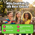 Snakkidz Fruit Filled Oat Bar Minis, Great for Lunchboxes & On the Go Snacking, Naturally Gluten Free, Soft Baked