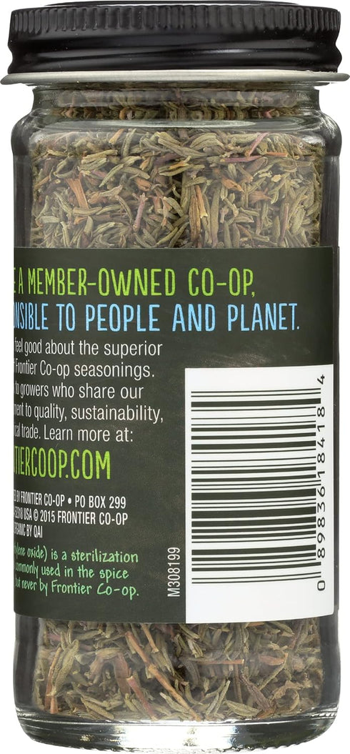 0.8 oz Frontier Herb Organic Whole Thyme Leaf