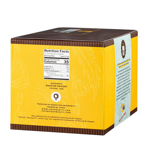 100% (6 12 72 nuKAF Chicory Coffee K Cups, Caffeine Free Coffee Alternative, All Natural K Pods for your Keurig, Great