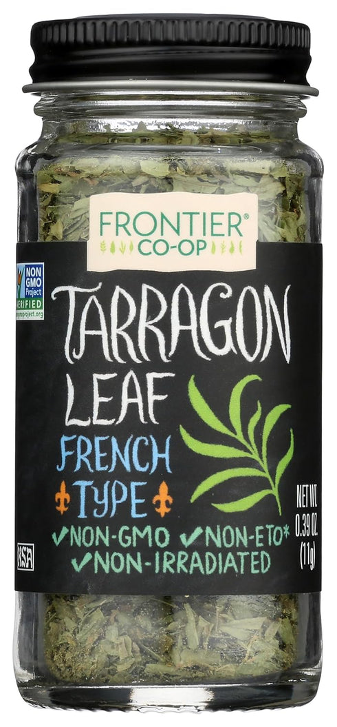 Frontier Co-op Tarragon Leaf, 0.39 Ounce Bottle, Cut & Sifted, Warm Flavor