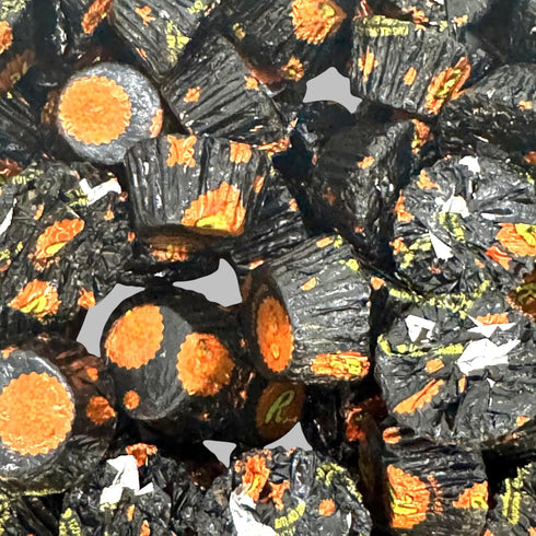 1.5 lbs-Crunchy Mouth(24 oz) Dark Chocolate Peanut Butter Cups, Individually Wrapped Dark Chocolate Filled With Creamy