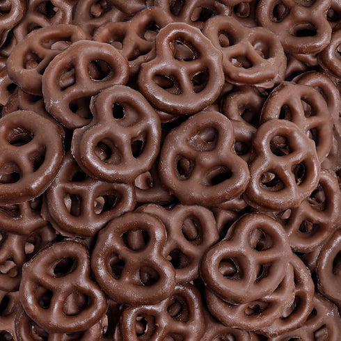 2-Pound Dark Chocolate Covered Mini Pretzels | Bag | Salted Pretzels in Sweet Chocolate