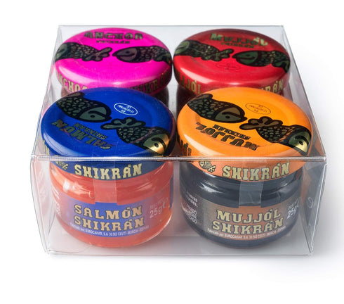 Eurocaviar - Shikran - Sampler pack: 4 x 0.88 oz Mullet Roe