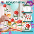 48 Didaey Pieces Mushroom Cupcake Toppers for Mushroom Birthday Party Decorations Supplies Wonderland Party Cake Decor