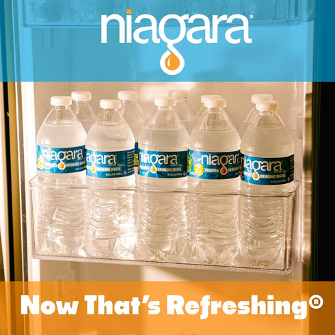 NIAGARA 16.9 Oz 24 Count Pack Purified Drinking Water, Fl Bottles