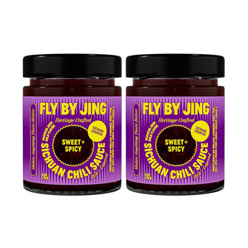 FLYBYJING Sweet + Spicy Sichuan Chili Sauce: Premium Sweet Chili Oil for