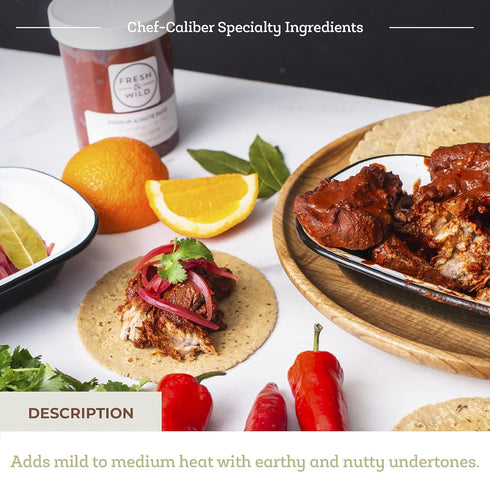 20 oz Fresh & Wild | Premium Achiote Paste | Vegan, Gluten-Free | For Cooking with Chicken, Pork, Fish, Seasoning