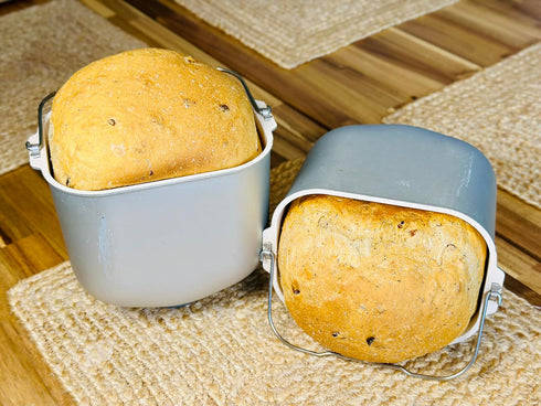 Pack 1, 15 oz Molibake Italian Focaccia Bread Mix of Artisan Mediterranean Style with Bell Pepper, Tomato, Onion