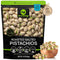 NUT CRAVINGS - Freshly Roasted & Salted California Pistachios (16oz - 1