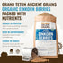 100% 7.5 lbs Grand Teton Ancient Grains - Organic Einkorn Berries, Premium Food-Grade Farro Piccolo, For Milling into