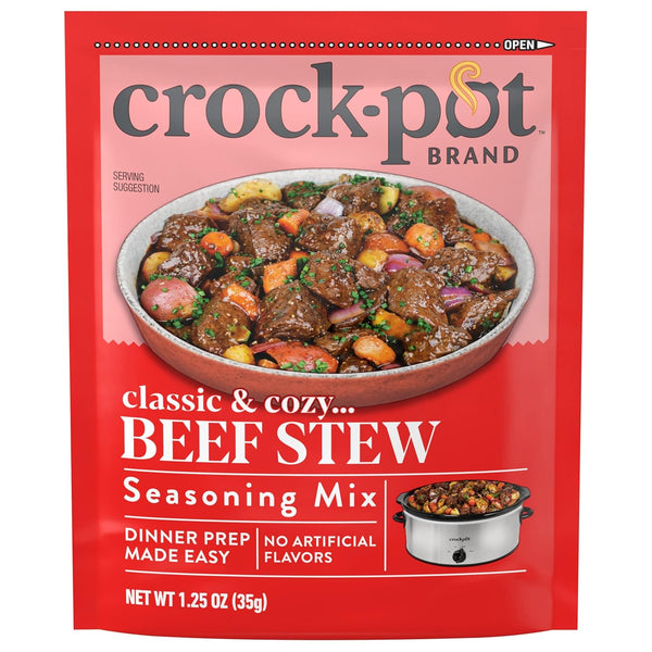Crock-Pot Beef Stew Seasoning Mix, 1.25 Ounce (Pack of 12)