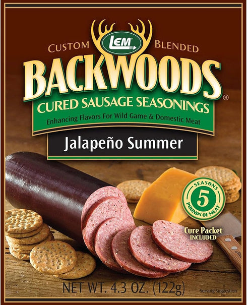 LEM Backwoods Jalapeno Summer Sausage Seasoning for 5 lbs