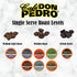 100% 72 Count Cafe Don Pedro Donut Mate - Low Acid Coffee K Cups for Sensitive Stomach, Natural Arabica, Light