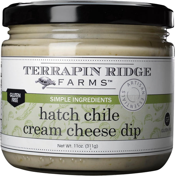 Terrapin Ridge Farms Hatch Chile Cream Cheese Dip 11 Ounce Jar