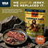 95g 2 (5oz) Wild Society - Caveman Eats - Grass Fed Ribeye Steak Slices - Protein - Only Steak & Salt - Ingredients