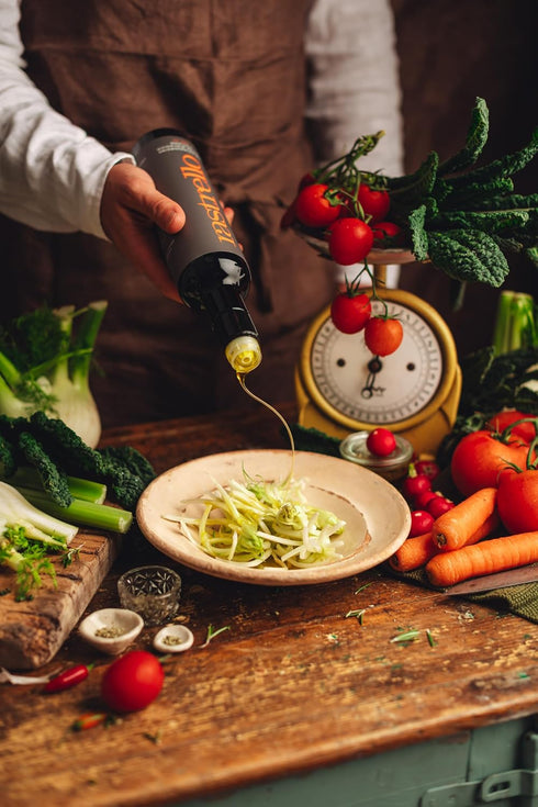 500ml, Rastrello Extra Virgin Olive Oil - Organic, Cold-Pressed, Hand-Harvested - Leccino & Moraiolo Blend from Umbria
