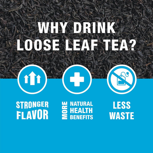 200 16oz Tiesta Tea - Royal Breakfast, Loose Leaf, Classic English Black Tea, Premium High Caffeine Hot & Iced, Brews