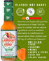 5oz 4 Jersey Girl Habanero Hot Sauce (Classic) Made with Pepper Varieties (No Added Salt/Sodium Free)