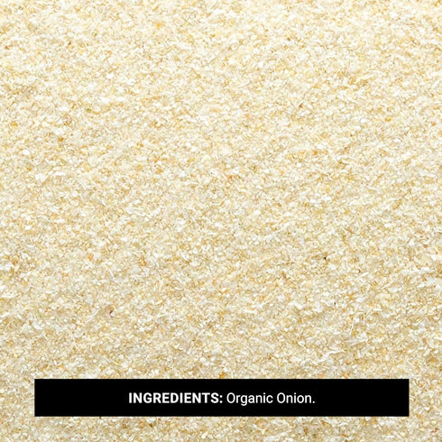 16 (Pack 1) Frontier Co-op Organic White Onion Granules, Granulated Onion Powder, Wholesale Restaurant Supply, Kosher |