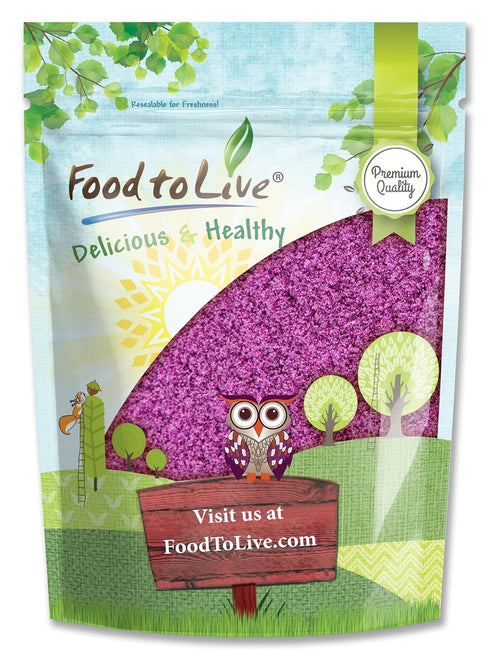 Food to Live Purple Sweet Potato Powder 6 Ounces 100% Pure, Dried