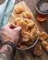 4 Count Pack 4 4 oz Rib Rack Pork Rinds, Variety - x