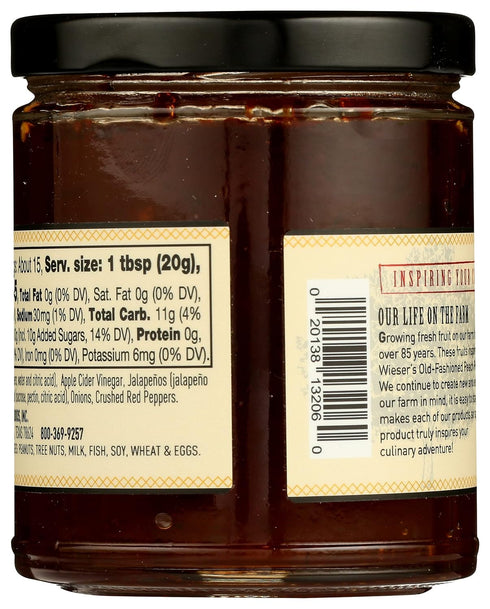10.9 (Pack 6) Fischer & Wieser Red Hot Jalapeo Jelly, Ounces