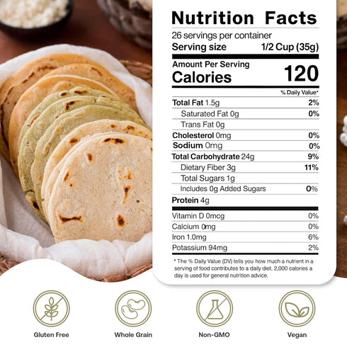 2lb Quay Naturals Organic Millet Flour | USA-Grown & Milled | Stone-Ground, Gluten-Free, Non-GMO | Vegan, Paleo, High
