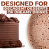 (1 lb) 22-24% Cocoa Powder Dutch Processed Cocoa Powder, Unsweetened, Extra Rich Cocoa Flavor, Fat, Premium Culinary