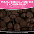 5 Sweet Shoppe Dark Raspberry Truffle Flavored Melting Wafers, pounds