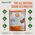 STEVIA SUPER LIFE 7oz 200g Super Life Monk Fruit Sweetener with Fiber Low-Glycemic Index, Diabetic-Safe
