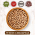 1.5 (lbs.) NY SPICE SHOP White Chickpeas - Pound Dried White Beans - Whole White Chana - Pure & Natural Dry Beans