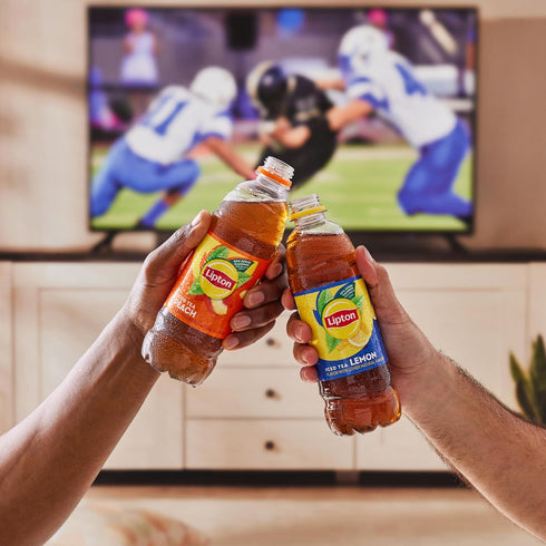16.9 Oz (Pack 12) Lipton Peach Iced Tea, Fl Bottles