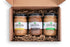 12oz Georgia Grinders - Georgia Grown Gift Box Trio!! each gift box contains one jar of each: Pecan Butter, Creamy