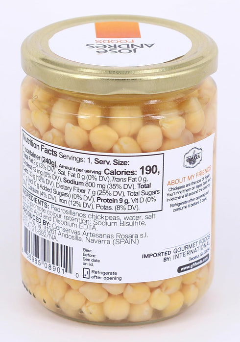 13.7 oz Jos Andrs Heirloom Chickpeas