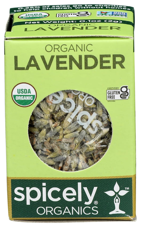 SPICELY Organic Lavender, 0.1 OZ