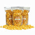 Signature Popcorn, Cheddar Cheese Popcorn Snack, 3-Pack Large Resealable Bags, Gourmet Popcorn,