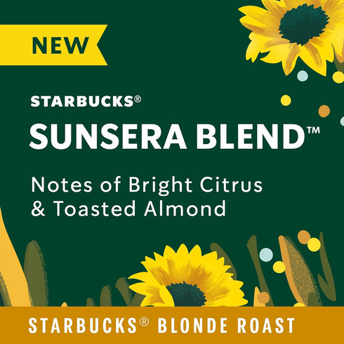 100% 1 (40 Starbucks K-Cup Coffee Pods, Sunsera Blend For Keurig Coffee Makers, Arabica, Box Pods)