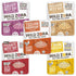 Wild Zora Instant Keto-Friendly Soups 5-Pack Variety, Broth with Grass-Fed Beef, Free-Range Chicken, Gluten-Free