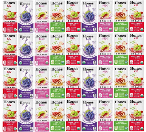 Generic Honest Kid Assorted Organic Juice Drink Variety Pack, 6 Fl Oz, (40