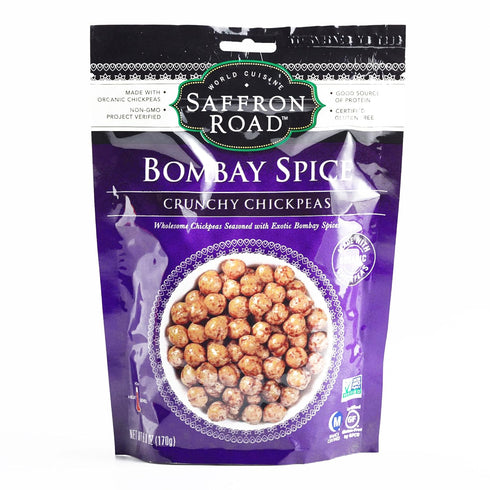Saffron Road Bombay Spice Chickpeas 6 oz each (6 Items Per Order,