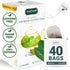 LeafLea Premium Soursop Leaves Tea Bags - 40 Herbal Tea Bags for Natural Digestion Support, No Sugar, No Caffeine